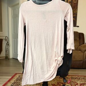 btween Light Pink Long Sleeve Top
